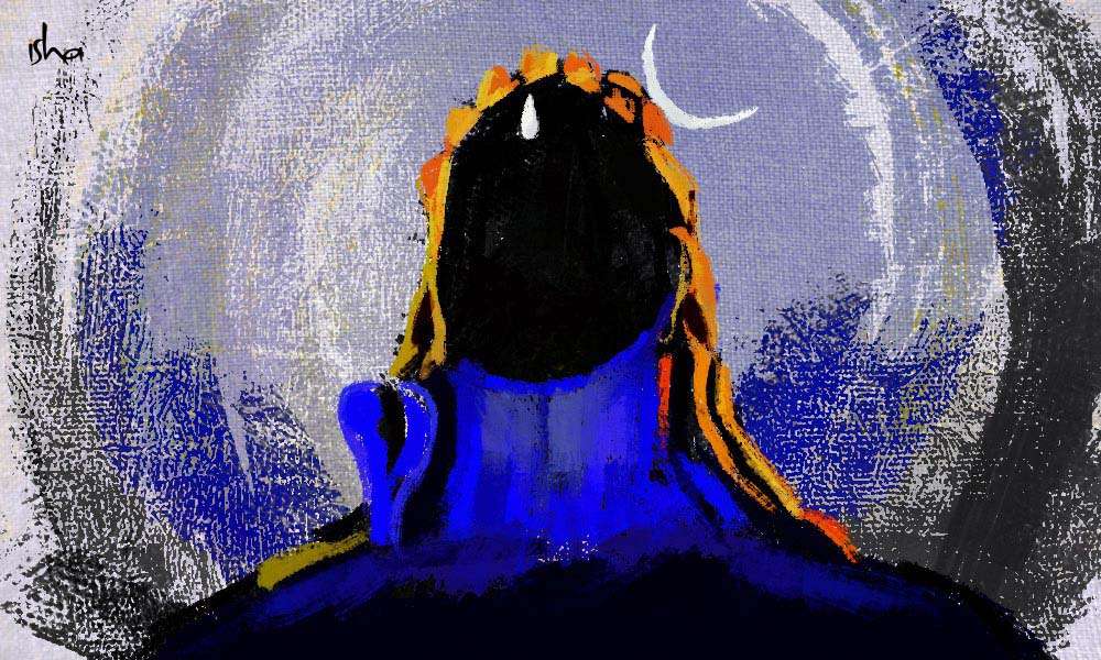 Shiva's Blue Throat
