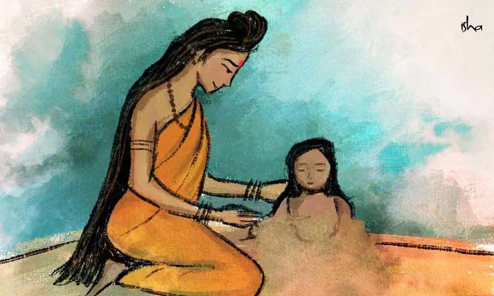 Шива, Ганеша и Парвати – история рождения Ганеши